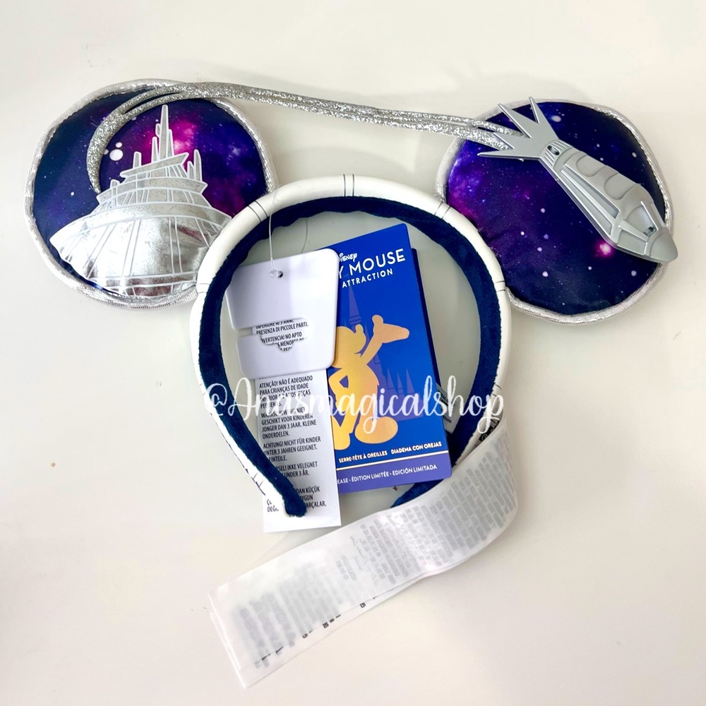 Disney Space Mountain Mickey Mouse Main Attractions Ears